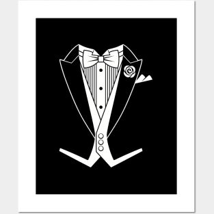 Tails Tuxedo White Tie Posters and Art